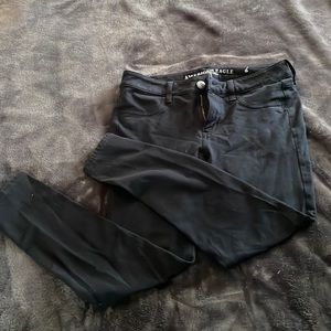 American eagle super stretch X jeggings- black